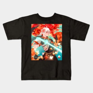 kazuha genshin impact Kids T-Shirt